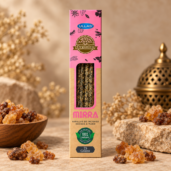 Incienso natural Mirra Ullas · 25 g