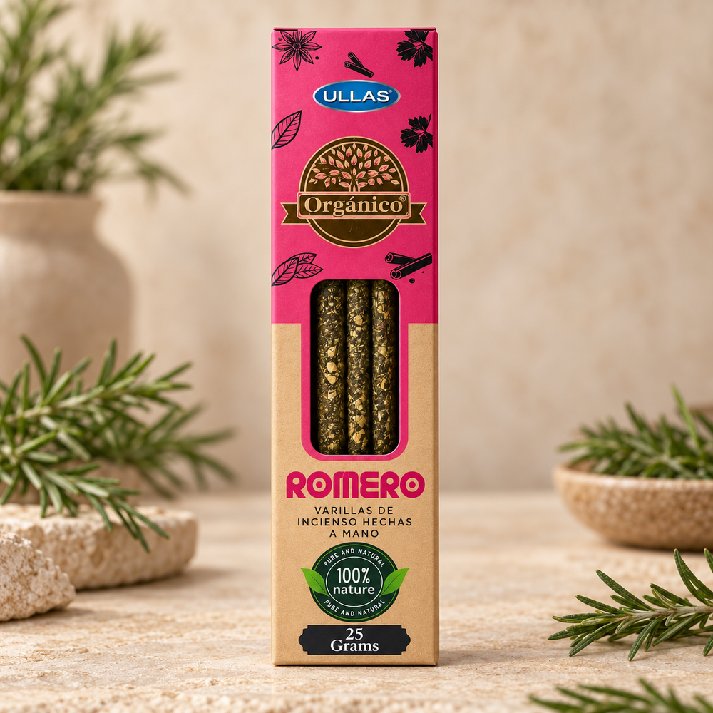 Incienso natural Romero Ullas · 25 g