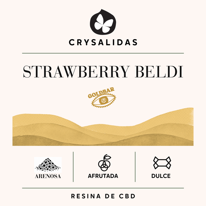 Strawberry Beldi (Goldbar 420)