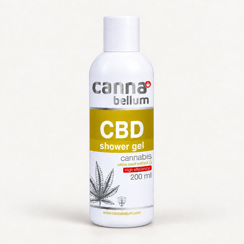 Gel de ducha Cannabellum CBD · 200 ml — envase del producto