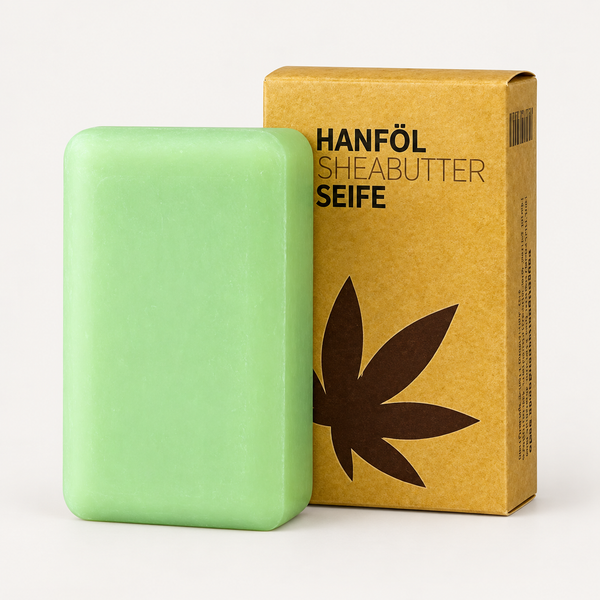 Jabón de cáñamo y karité Hanf & Natur · 100 g