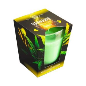 Vela aromática cannabis citronela